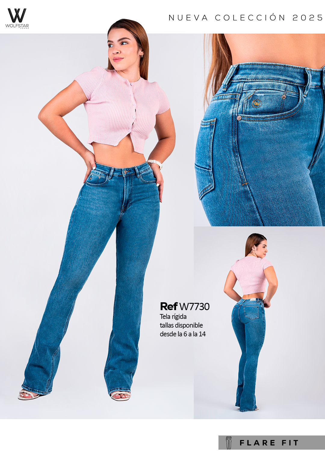 REF W7730 FLARE FIT