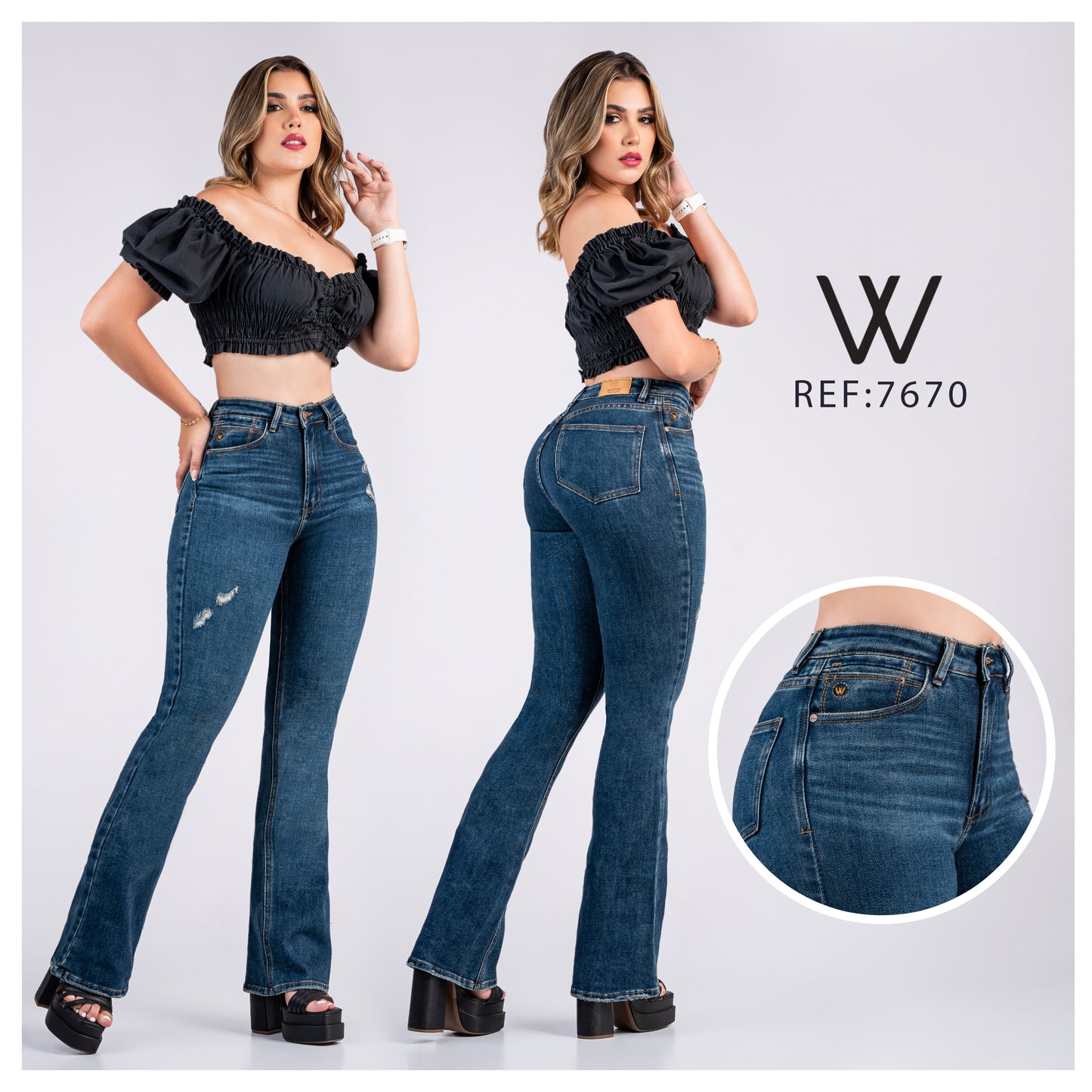 REF W7670 FLARE FIT