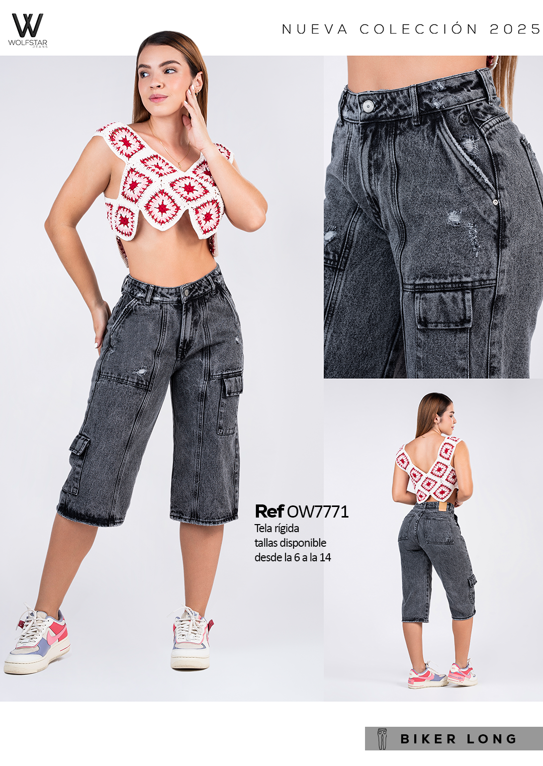 REF OW7771 BIKER LONG