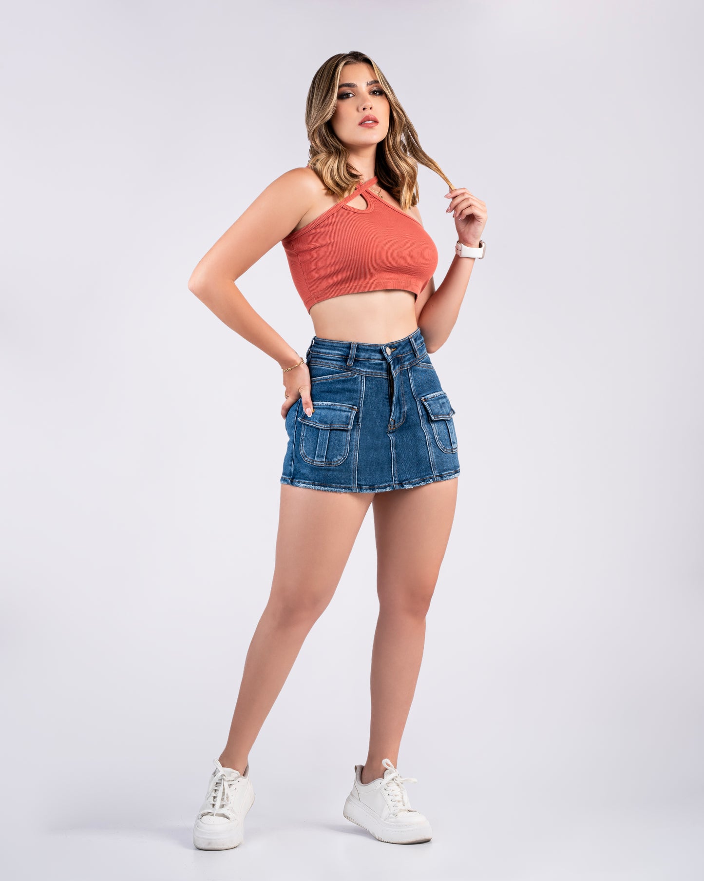 REF OW7465 FALDA SHORT